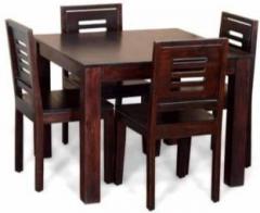 Sushil Premium Dining Room Furniture Wooden Dining Table with 4 Chairs 001 Solid Wood 4 Seater Dining Set