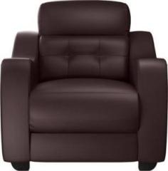 Tirthankara Leatherette 1 Seater Sofa
