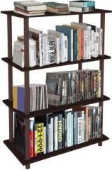 Tnt The Next Trend Ultima 4 Layer Multipurpose Wooden Shelving Unit with Turn N Tube Design Engineered Wood Open Book Shelf