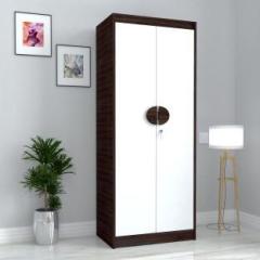 Trevi Calypso Milky Maple 2 Tone Engineered Wood 2 Door Wardrobe
