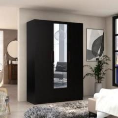 Trevi ozone 3 door wardrobe With mirror Engineered Wood 3 Door Wardrobe