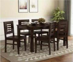 Varsha Furniture Premium Quality Solid Wood 6 Seater Dining Set for Dining Room |Rosewood Solid Wood 6 Seater Dining Table