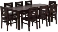 Varsha Furniture Solid Wood 8 Seater Dining Set for Dining Room & Kitchen| Rosewood|Walnut Finish Solid Wood 8 Seater Dining Table