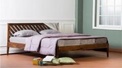 Vintej Home Solid Wood King Bed