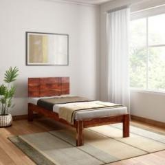 Vintej Home Striado Sheesham Solid Wood Single Bed