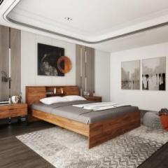 Wakefit Orion with 17.5 cm Floor Clearance Engineered Wood Queen Bed