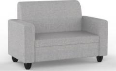 Wakeup India Cuddlr Premium Fabric Sofa Pocket Spring Cushion Polished Plastic Leg Fabric 2 Seater Sofa