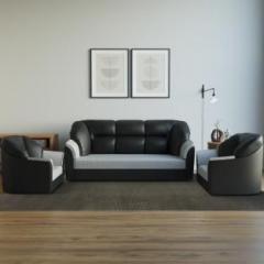 Westido Cyrus Leatherette 3 + 1 + 1 Sofa Set