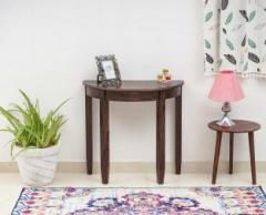 Woodefly Wooden Console Table for Living Room Bedroom Side Table for Home Laptop Table Solid Wood Console Table