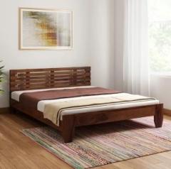 Woodmart Solid Wood King Bed