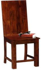 Woodsworth Belem Solid Wood Dining Chair in Honey Oak finish