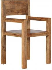 Woodsworth Cassia Neat Armchair in Natural Mango Wood Finish