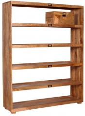 Woodsworth Dorothee Book Shelf in Natural Mango Wood Finish
