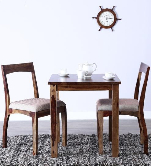Woodsworth Everson Two Seater Dining Set in Provincial Teak Finish