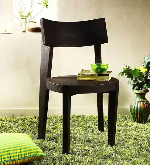 Woodsworth Fortine Solid Wood Dining Chair in Acacia Wood