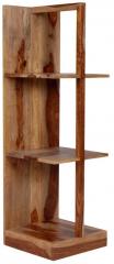 Woodsworth Francis Bacon Solid Wood Book Shelf in Natural Sheesham Finish