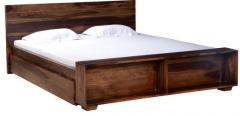 Woodsworth Freemont King Size Bed With Storage in Provincial Teak Finish