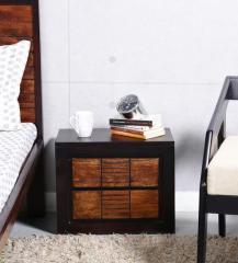 Woodsworth fresno Bed Side Table in Dual Tone Finish
