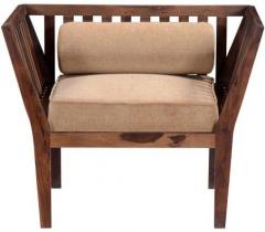 Woodsworth Kelso One Seater Sofa in Provincial Teak Finish