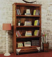 Woodsworth Logan Book Shelf in Warm Walnut Finish