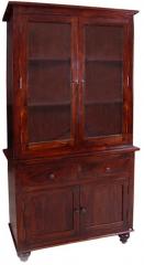 Woodsworth Newnham Crockery Cabinet in Colonial Maple Finish
