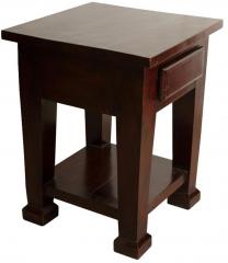 Woodsworth Peterhouse End Table in Passion Mahogany Finish