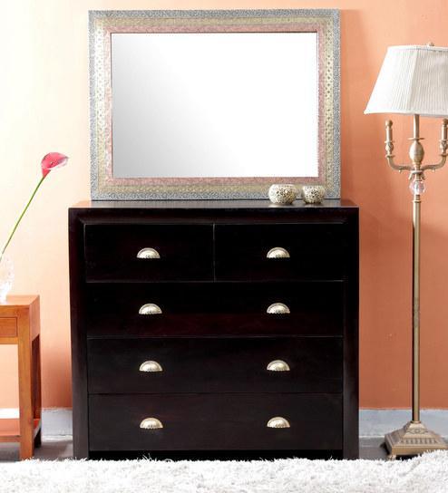 Woodsworth Polson Chest of Drawers in Passion Mahogany Finish