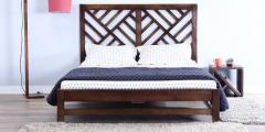 Woodsworth Rochelle King Size Bed in Provincial Teak Finish