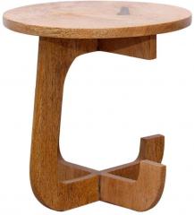 Woodsworth Round Solid Wood End Table