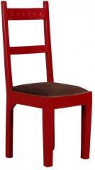 Woodsworth Santiago Dining Chair in Red Colour