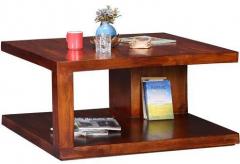 Woodsworth Santiago Solid Wood Coffee & Centre Table in Honey Oak Finish