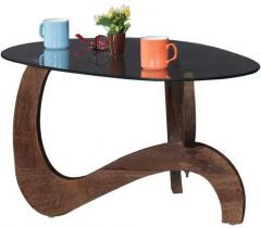 Woodsworth Santiago Solid Wood Coffee Table in Provincial Teak Finish