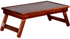 Woodsworth Valencia Portable Solid Wood Laptop Table in Colonial Maple Finish