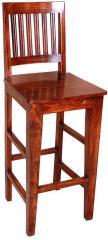 Woodsworth Vitoria Bar Chair in Colonial Maple Finish