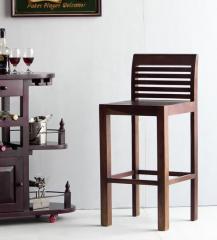 Woodsworth Woodinville Bar Chair in Provincial Teak Finish