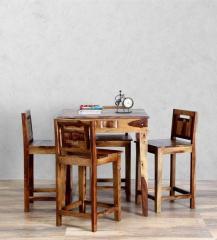 Woodsworth Woodway Four Seater Dining Set in Provincial Teak Finish