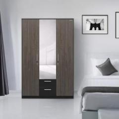 Zuari Niko Engineered Wood 3 Door Wardrobe