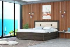 Zuari Swiss Engineered Wood King Drawer Bed