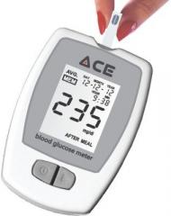 Ace Glucometer Kit with 50 Blood Glucose Test Strips