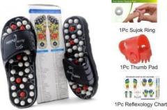 Acm 2000 Acupressure FULL BODY MASSAGE Foot Care Yoga Paduka with free gift fitness kit pain relief Massager