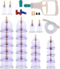 Acupressure HEALTH CARE SYSTEMS Vaccum Cupping Kit set of 24 Massager