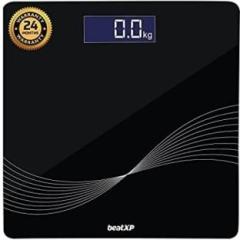 Beatxp Wave Digital Weighing Scale|LCD Panel|Thick Tempered Glass Weighing Scale