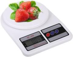 Bhatnagar SF 400 9KG KITCHEN SCALE CAPACITY UP TO 9KG WHITE Weighing Scale