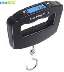 billionBAG 50Kg Mini Pocket Digital Portable Travel Luggage Weighing Scale