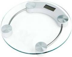 Billionbag Thick Glass Round 180 kg Tempered Glass Electronic Digital Body Weight Weighing Scale