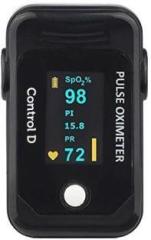 Control D Professional SpO2, PI, Plethmysmogram, Pulse Bar Graph FingerTip Oxy meter Finger Oxygen Saturation Heart Rate Monitor Pulse Oximeter