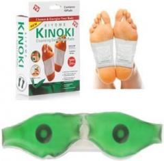 Deltakart DK10 Kinoki Cleansing Detox Foot Pads with Eye Care Cool Mask Massager