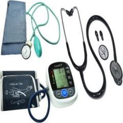 Dishan CuroMed Electronic Blood Pressure Evolife Stetho Excellent II With Manual Bp. CuroMed Bp Monitor