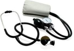 Dishan H.das Cardiofonic Stetho complete set with bag & Dr D Blood Pressure checking Bp Monitor