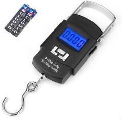Dn Brothers Hanging Scale, LCD Screen 50kg Portable Electronic Digital weight scale H1 Weighing Scale
